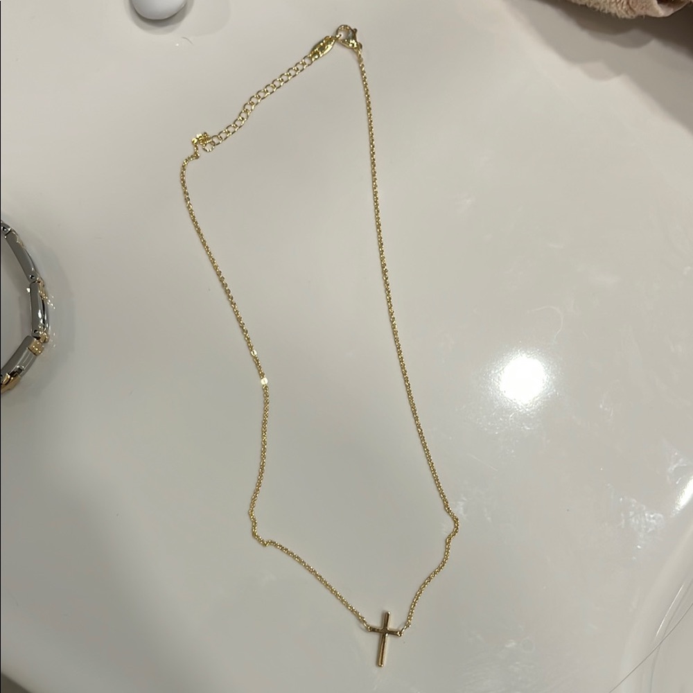 Amazon Gold Cross Necklace Minimalist Design